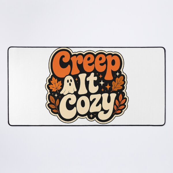 Item preview, Creep It Cozy | Retro Halloween Typography designed and sold by Kiinaaa.