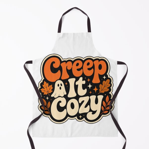 Item preview, Creep It Cozy | Retro Halloween Typography designed and sold by Kiinaaa.