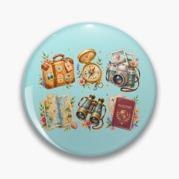 Item preview, Whimsical Vintage Travel designed and sold by JessouArt.