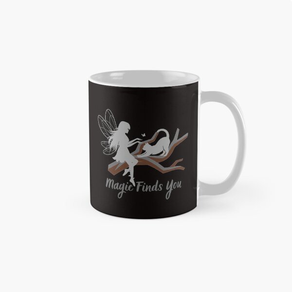 Item preview, Magic Finds You – Enchanted Fairy and Cat designed and sold by Tadeusz1.