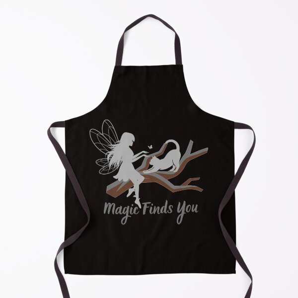 Item preview, Magic Finds You – Enchanted Fairy and Cat designed and sold by Tadeusz1.