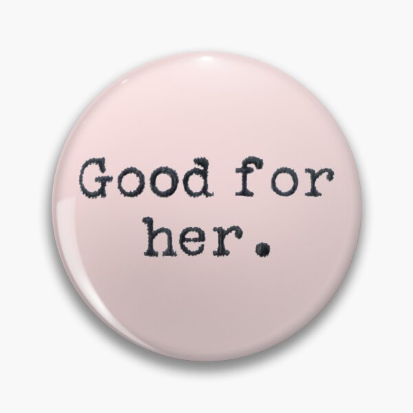 Item preview, Good For Her - Vintage Typewriter Quote designed and sold by laurenk15.