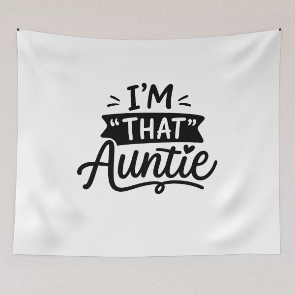 Item preview, Cute I Am That Auntie Funny Family Quote designed and sold by gunaone-design.