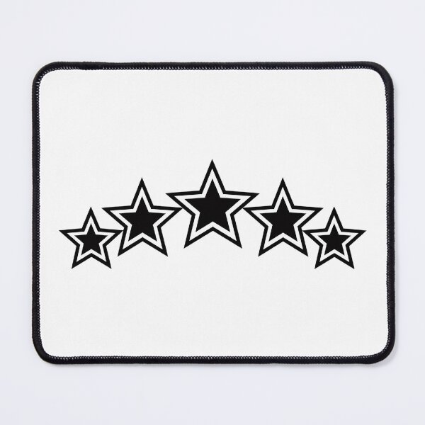 Item preview, 5 Star Outline Minimal Stars Aesthetic Design designed and sold by WearTheVibe Store.