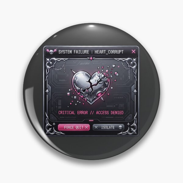 Item preview, ERROR: LOVE NOT FOUND designed and sold by Darkshades.