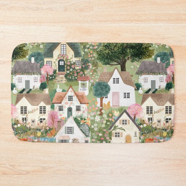 Item preview, Cottage core farm houses designed and sold by SweetCoolVibes.
