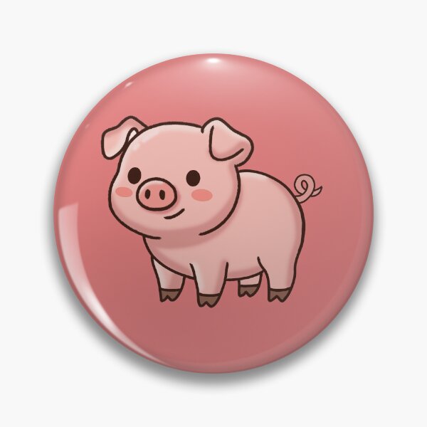 Item preview, Cute Kawaii Pig designed and sold by SolutionsArt.