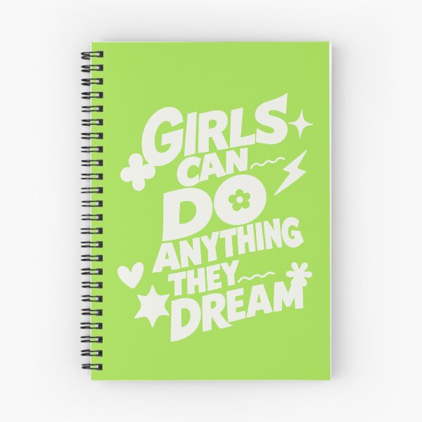 Item preview, Girls can do anything they dream - White designed and sold by Gemini-SA.