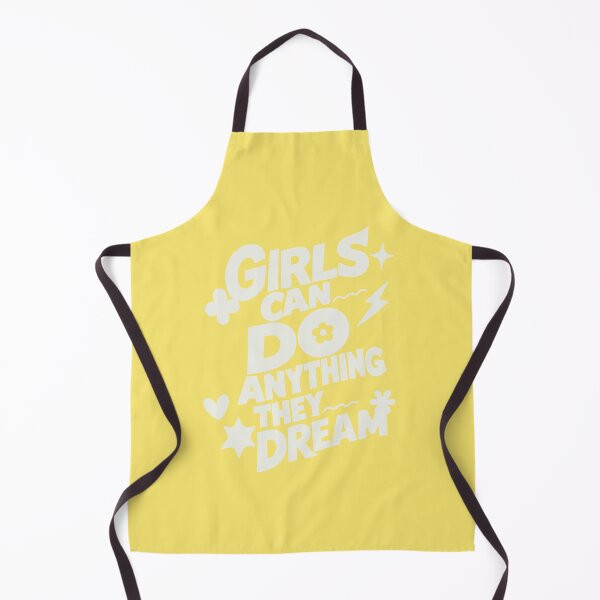 Item preview, Girls can do anything they dream - White designed and sold by Gemini-SA.