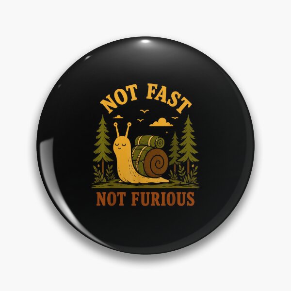 Item preview, Not Fast Not Furious – Funny Snail Cottagecore Garden Lover Design designed and sold by NinigFox.