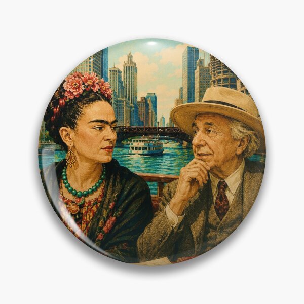 Item preview, Frank Lloyd Wright & Frida designed and sold by reggiemercedes.