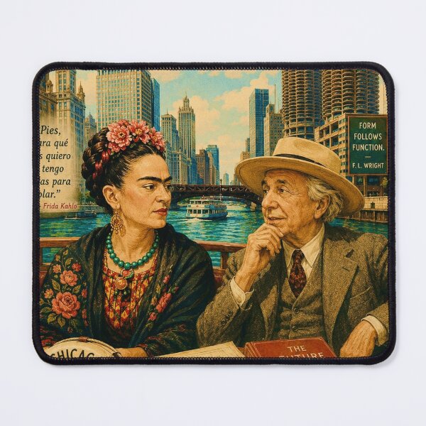 Item preview, Frank Lloyd Wright & Frida designed and sold by reggiemercedes.