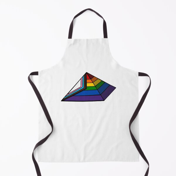 Item preview, Pyramid ProgressiveRainbow Pride Flag designed and sold by HarveyHandcraftsandDesigns.