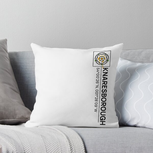 Item preview, Knaresborough North Yorkshire Coordinates Yorkshire Rose Graphic designed and sold by OnHeathAndMoor.