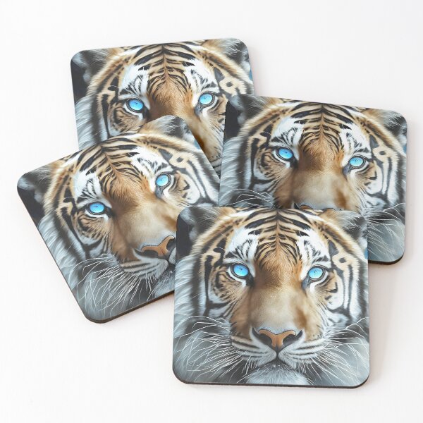Item preview, A Beautiful Tiger with Blue Eyes. designed and sold by NickTshirts.