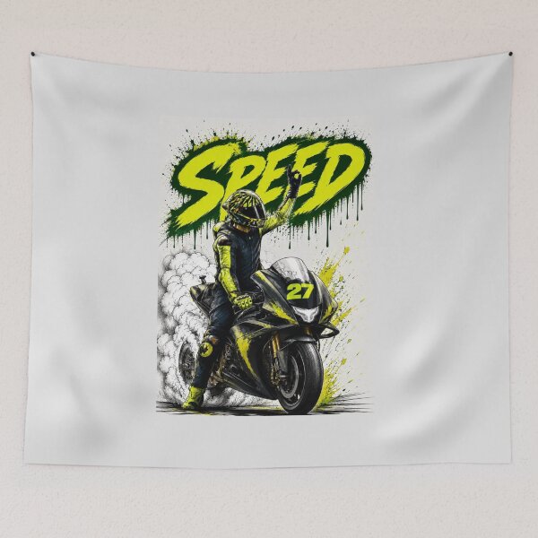 Item preview, Speed Motorcycle Rider – High Speed Racing Adventure designed and sold by anemiche.