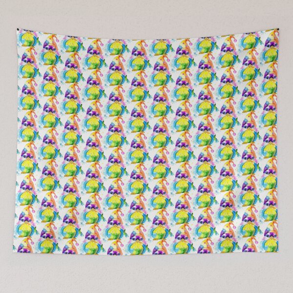 Item preview, colorful penguin designed and sold by Janette17.