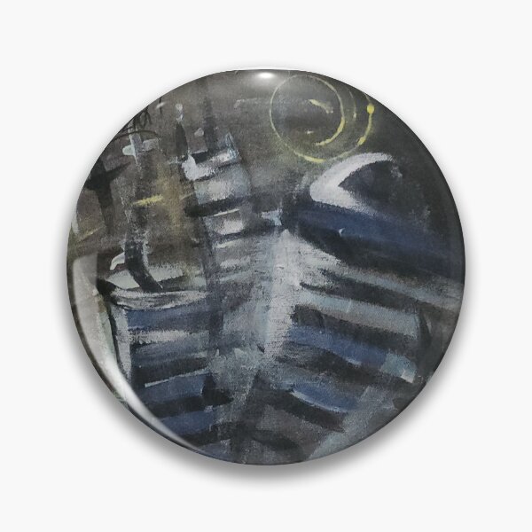 Item preview, NIGHTNESS Original Acrylic Painting Heavy Texture Canvas designed and sold by CinziaBStudio.