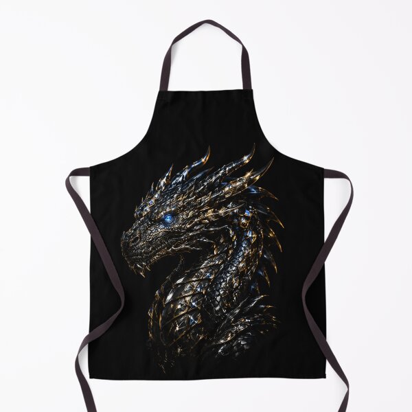 Item preview, Regal Dragon Sovereign – Black & Gold Fantasy Art designed and sold by TheLumina.