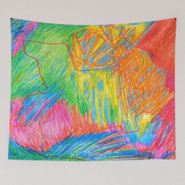 Item preview, The guitar kept playing. Abstract designed and sold by Tereza Pilar  Art.