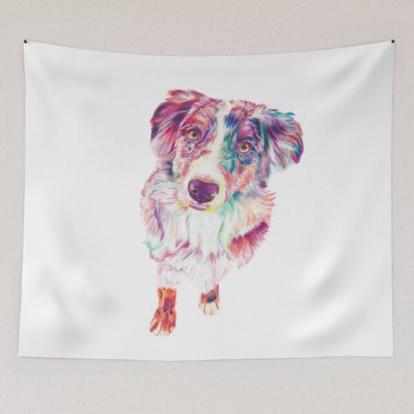 Item preview, Multicolored Australian Shepherd Red Merle Dog Breed  designed and sold by Nuwyork911.