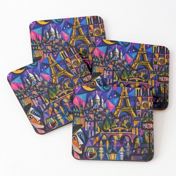 Item preview, Paris by Night in Color designed and sold by CubiColors.