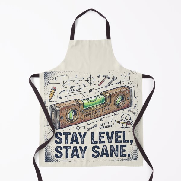 Item preview, Stay Level, Stay Sane • Builders, Carpenters and Plumbers designed and sold by Applecrunch.
