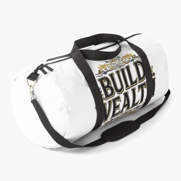 Item preview, Build Wealth Golden Luxury Motivational Emblem  designed and sold by LC&LCPlatform.
