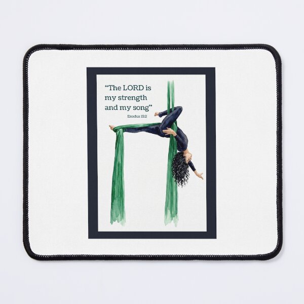 Item preview, Aerial Silks Bible Quote designed and sold by LostGirl049.