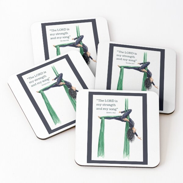 Item preview, Aerial Silks Bible Quote designed and sold by LostGirl049.