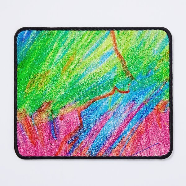 Item preview, abstract in pink and green designed and sold by Tereza Pilar Art.