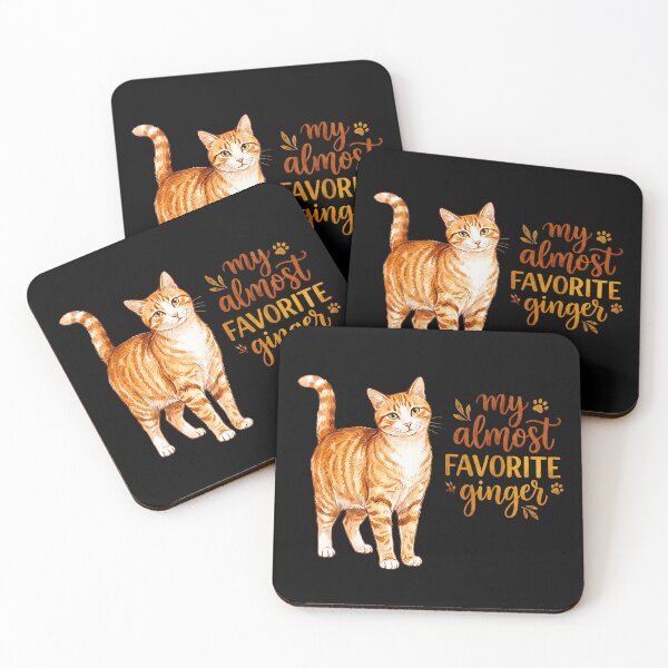 Item preview, My Almost Favorite Ginger – Funny Orange Tabby Cat Lover Design designed and sold by NinigFox.