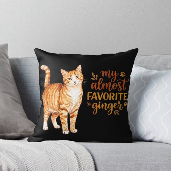 Item preview, My Almost Favorite Ginger – Funny Orange Tabby Cat Lover Design designed and sold by NinigFox.