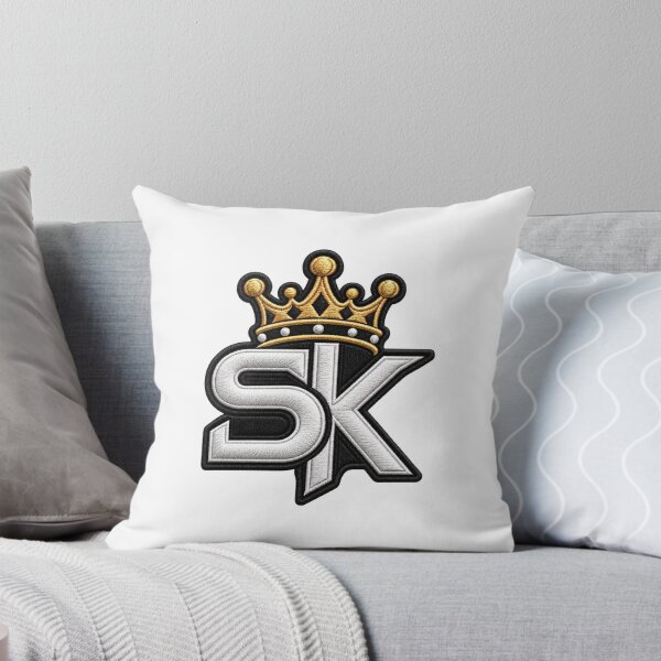 Item preview, SK Crown Monogram – Luxury Streetwear Logo designed and sold by NeonSketch Lab.