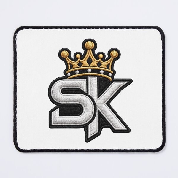 Item preview, SK Crown Monogram – Luxury Streetwear Logo designed and sold by NeonSketch Lab.