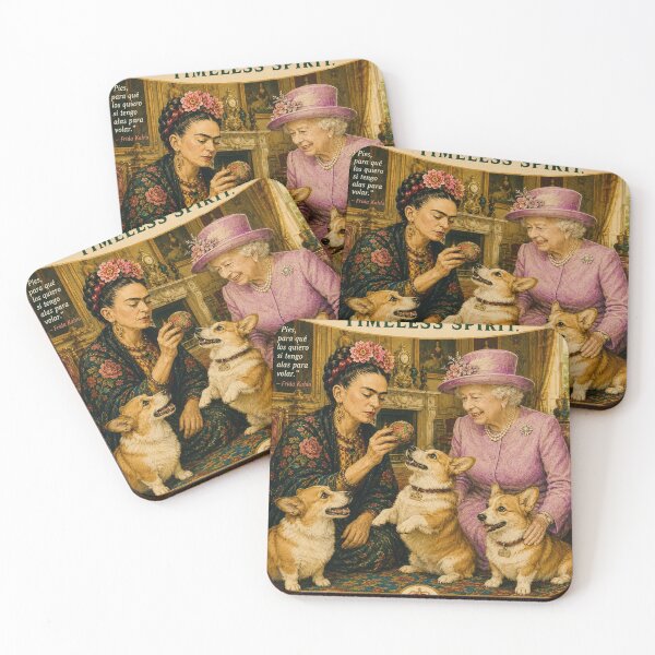 Item preview, Queen Elizabeth & Frida designed and sold by reggiemercedes.