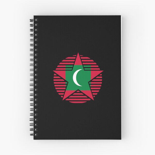 Item preview, Retro Maldives Flag Star MV designed and sold by shitpostee.