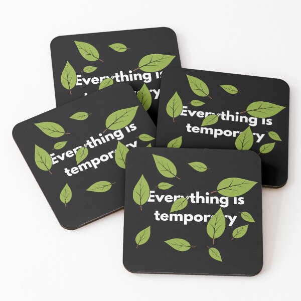 Item preview, Everything is temporary designed and sold by Konvero.