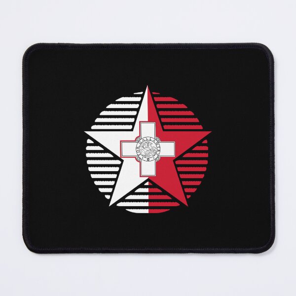Item preview, Retro Malta Flag Star MT designed and sold by shitpostee.