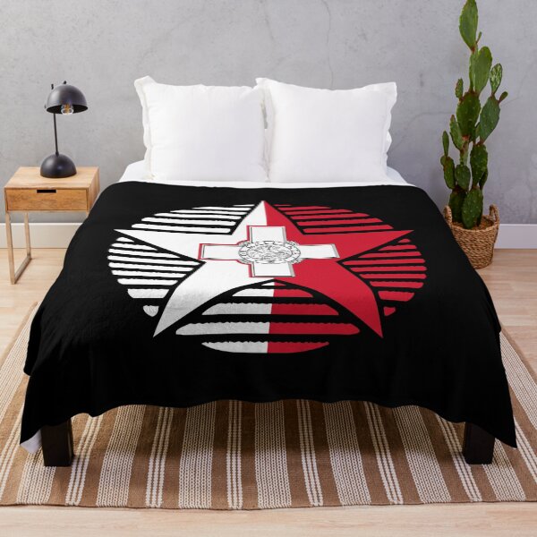 Item preview, Retro Malta Flag Star MT designed and sold by shitpostee.