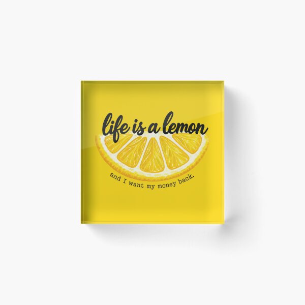 Item preview, Life is lemon designed and sold by Lenock.