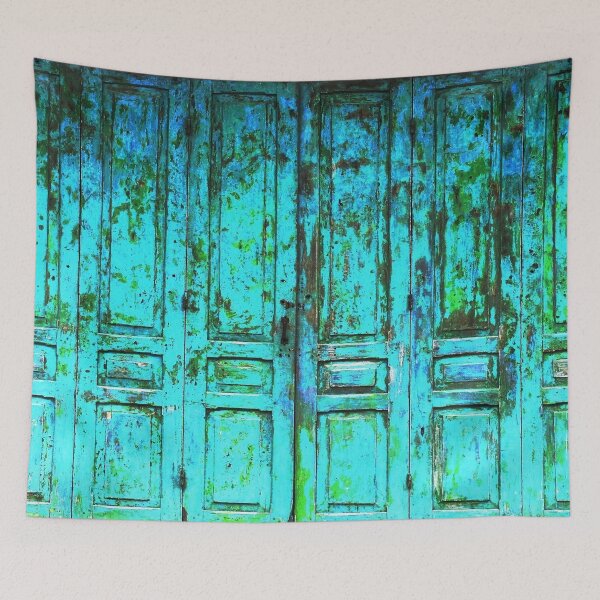 Item preview, Turquoise Doors  designed and sold by Ethna Gillespie.