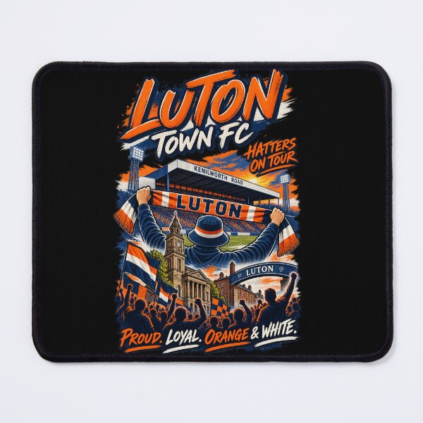 Item preview, Luton Town FC – Proud Loyal Orange & White | Hatters Football Fan T-Shirt | Retro Supporter Design designed and sold by GarnerSupplyCo.