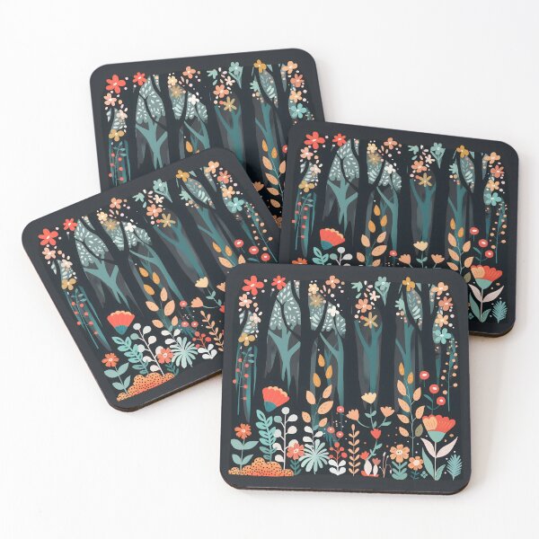 Item preview, Scandinavian Folk Art, Fairy-tale Forest designed and sold by xiao xuans.