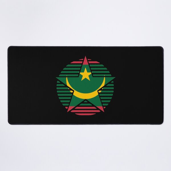 Item preview, Retro Mauritania Flag Star MR designed and sold by shitpostee.