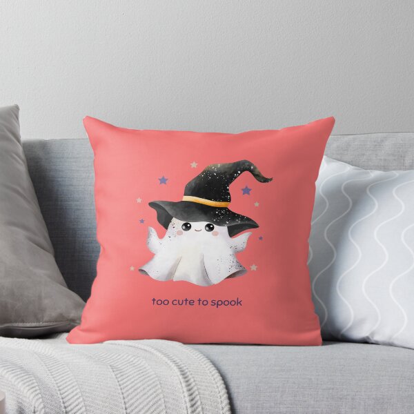 Item preview, Kawaii Watercolor Halloween Ghost Graphic designed and sold by Velouria Universe.