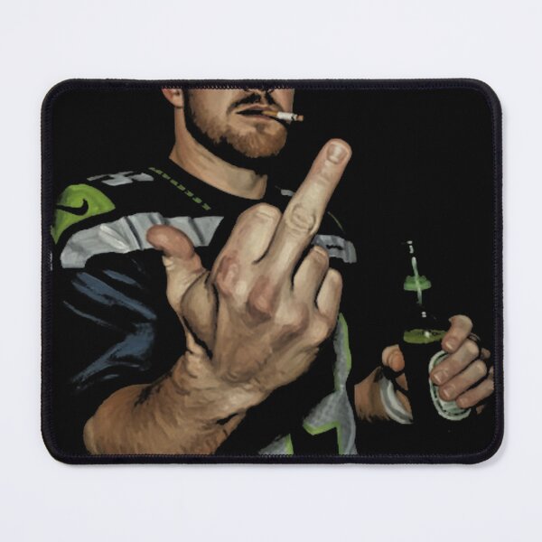 Item preview, Meme Sam Darnold Middle Finge Black 90S White designed and sold by Exploringdiver.