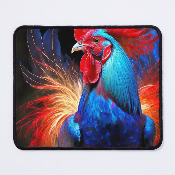 Item preview, Portrait of a Colorful Rooster designed and sold by NickTshirts.