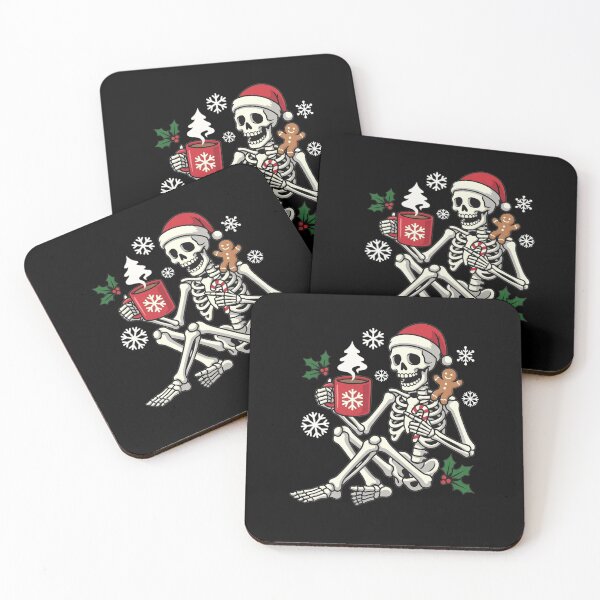 Item preview, Santa Skeleton Christmas Hot Chocolate Funny Xmas Men Women Kids designed and sold by clothesy7.