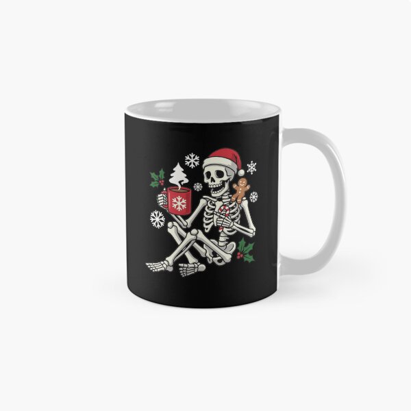 Item preview, Santa Skeleton Christmas Hot Chocolate Funny Xmas Men Women Kids designed and sold by clothesy7.